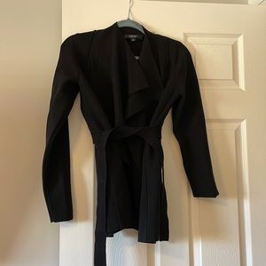 Ever New Black Belted Cardigan. Size S.